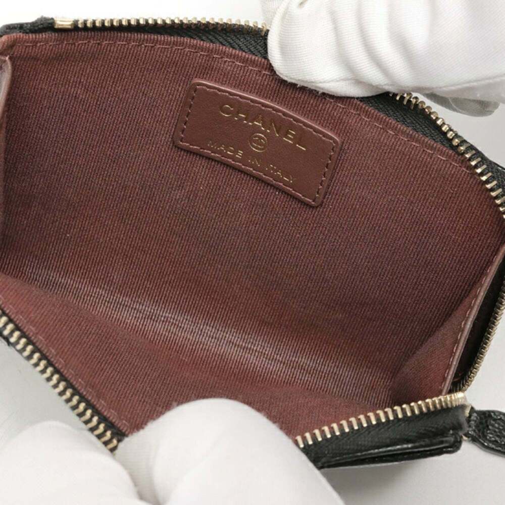 CHANEL Black Caviar Leather Wallet - Picture 5 of 7
